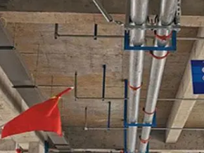 金平管廊支架的安装方法